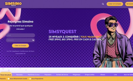 Simsinos Casino aperçu