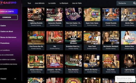 X7 Casino aperçu
