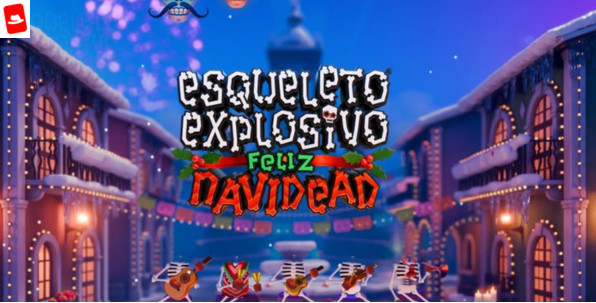 Esqueleto Explosivo Feliz Navidead : Thunderkick sonne Noël chez les Mariachis