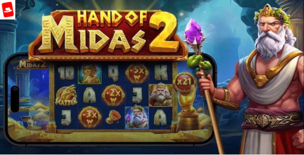 Les multiplicateurs sont de sortie sur la machine à sous Hand of Midas 2 de Pragmatic Play