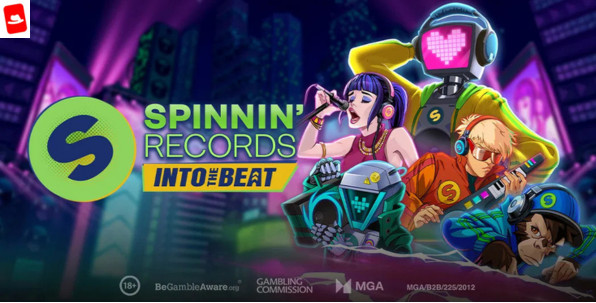 Play’n Go lance Spinnin’ Records Into the Beat, sa nouvelle machine à sous musicale !