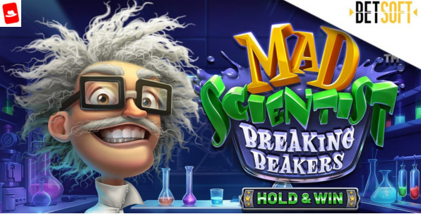 Mad Scientist: Breaking Beakers Hold & Win, un laboratoire explosif sur les casinos en ligne Betsoft