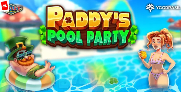 Une fête de la Saint-Patrick olé olé sur la machine à sous Paddy’s Pool Party de Reflex Gaming !