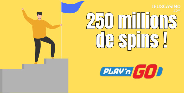 Play’n GO bat son record de nombre de spins lancés en une seule journée !