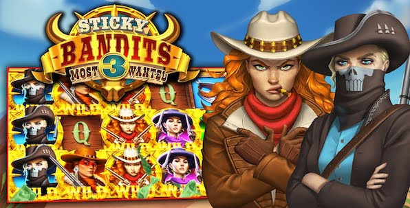 Sticky Bandits 3 Most Wanted, troisième volet épique de la série de slots Quickspin !