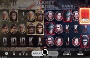 Avant-première de la superbe machine à sous Planet of the Apes de Netent